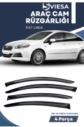 FIAT LINEA  uyumlu oto camlara özel ölçü cam rüzgarlığı rüzgarlık