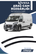 FIAT DUCATO 2 KAPI  uyumlu oto camlara özel ölçü cam rüzgarlığı rüzgarlık