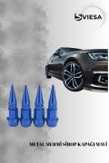 Metal Sivri Sibop Kapağı 4lü