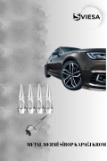 Metal Sivri Sibop Kapağı 4lü