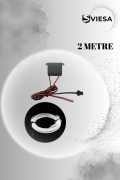 Araç Içi Torpido Ledi Şerit Led Ip Led Neon Beyaz 2 Metre