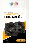 13 Cm Hoparlör 140w Iki Yollu Oto Hoparlörü, 2 Adet