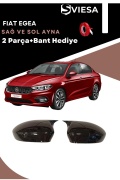 Fiat Egea Uyumlu Batman Yarasa Ayna Kapağı + Cam Rüzgarlığı