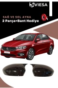 Fiat Linea Uyumlu Batman Yarasa Ayna Kapağı + Cam Rüzgarlığı
