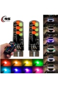 Tiger Marketing T10 Led Kumandalı 16 Renk Ve Seçeneği Ile Park Lambası Rgb Kumandalı