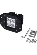 Offroad Sis Farı Beyaz Gömme Tip 18w 6 Ledli Lamba Tampon