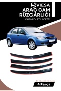 CHEVROLET LACETTI uyumlu oto camlara özel ölçü cam rüzgarlığı rüzgarlık