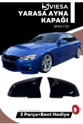 Bmw F30 2012-2018 Uyumlu Batman Yarasa Ayna Kapağı Piano Black