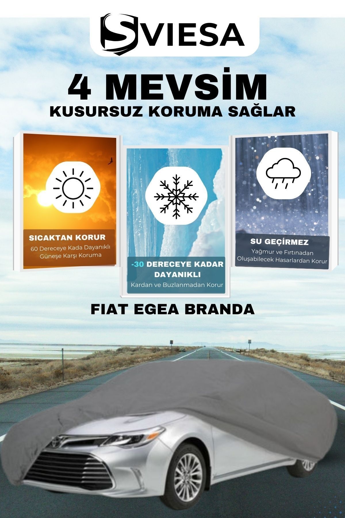 Fiat Egea Branda Lüx Kalite Oto Brandası,araba Çadırı