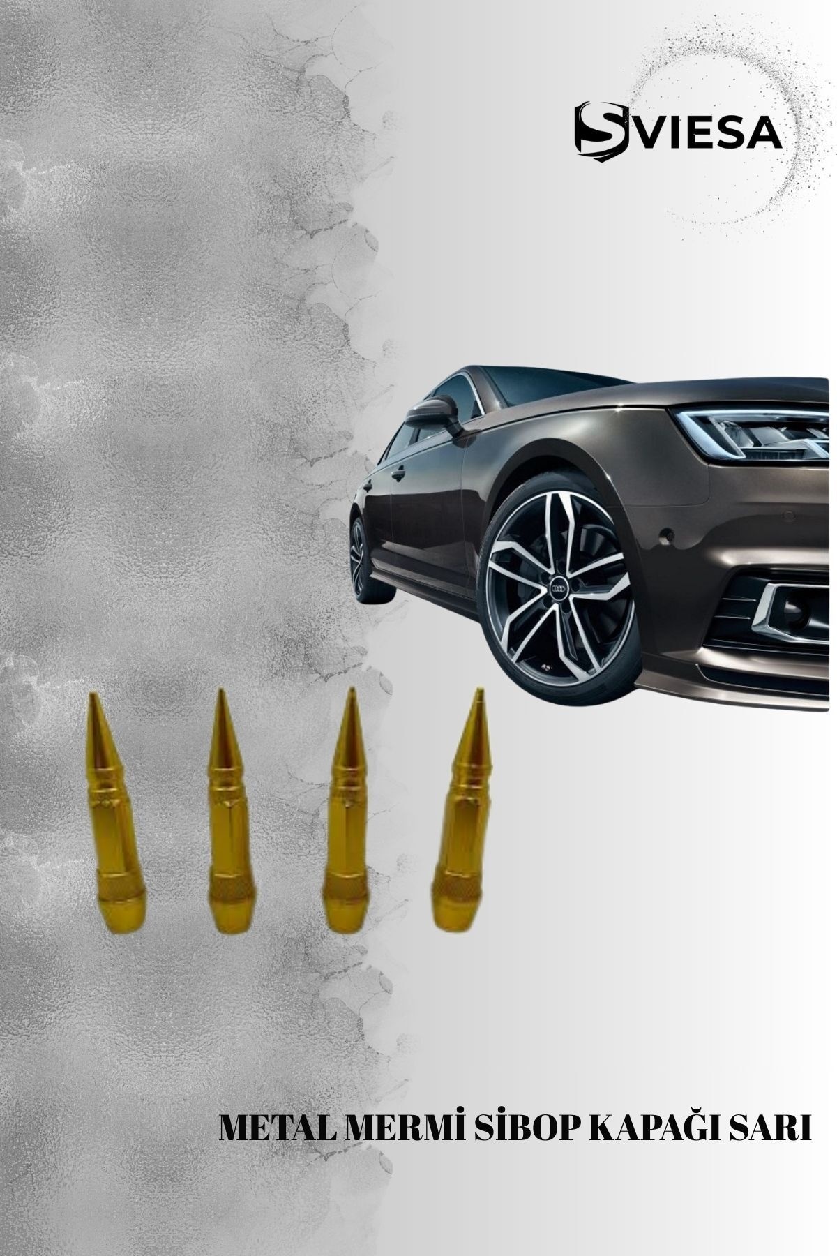 Metal Sivri Sibop Kapağı 4lü