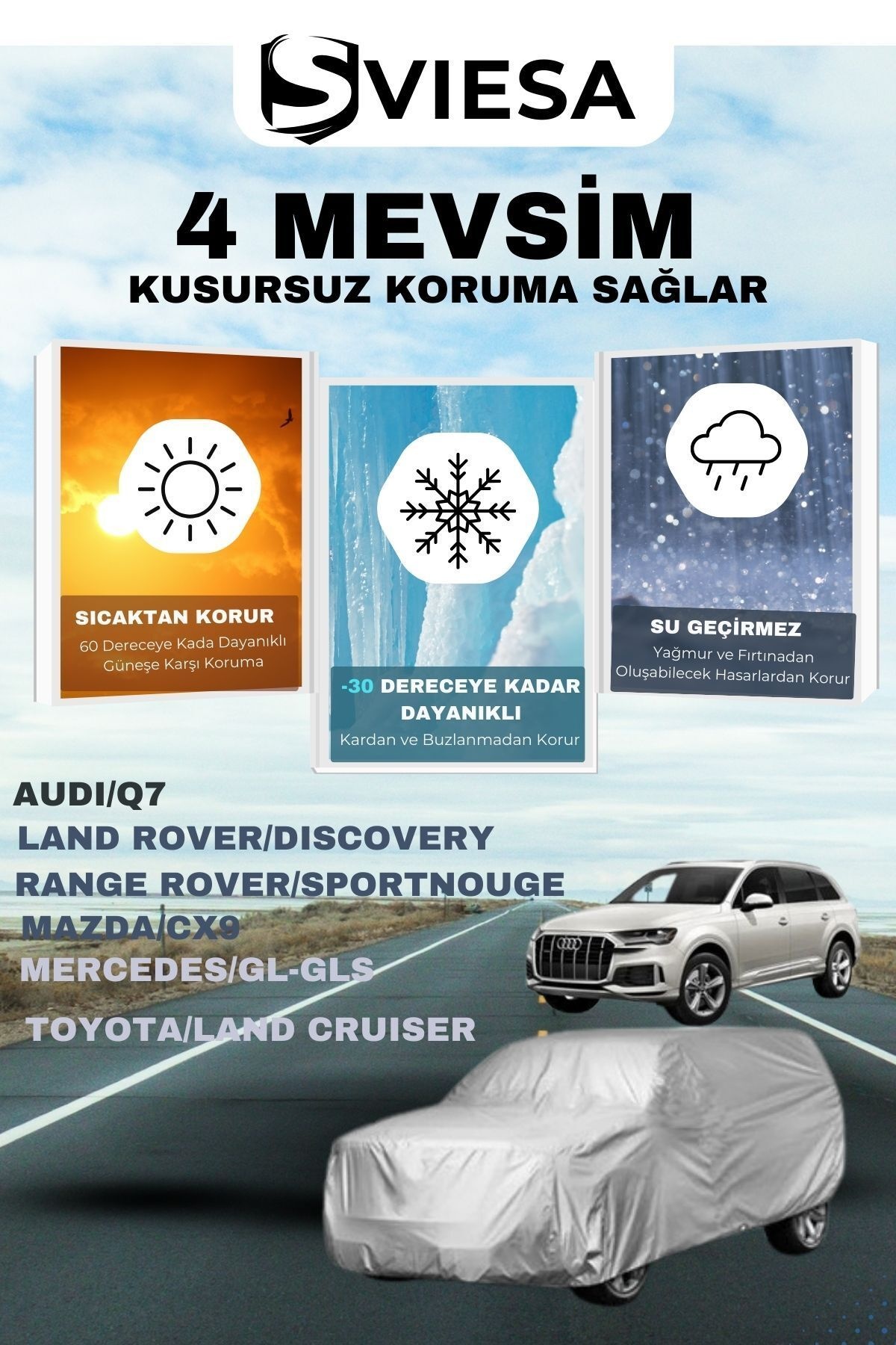 Araca Özel Uyumlu Branda Lüx Kalite Oto Brandası,araba Çadırı