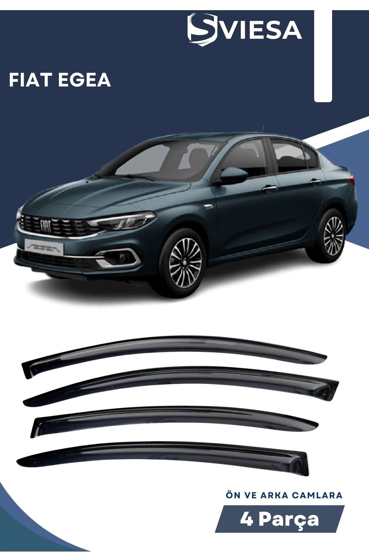 Fiat Egea Uyumlu Batman Yarasa Ayna Kapağı + Cam Rüzgarlığı