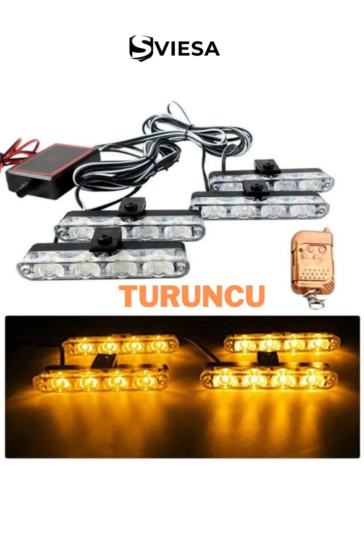 Panjur İçi Çakar Turuncu 4x4 Uzaktan Kumandalı