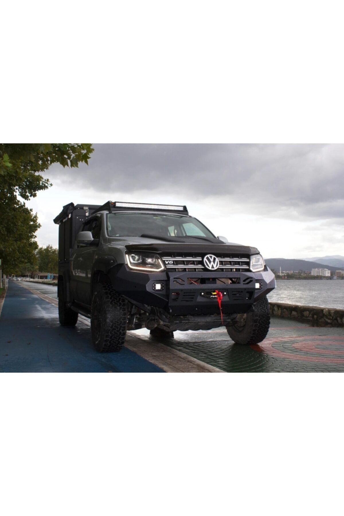 Offroad Sis Farı Beyaz Gömme Tip 18w 6 Ledli Lamba Tampon