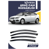 FORD FOCUS 2  uyumlu oto camlara özel ölçü cam rüzgarlığı rüzgarlık