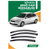 RENAULT SYMBOL 2013  uyumlu oto camlara özel ölçü cam rüzgarlığı rüzgarlık