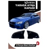 Bmw F30 2012-2018 Uyumlu Batman Yarasa Ayna Kapağı Piano Black