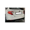 Spoiler Fiat Egea Bagaj Üzeri Çıta - Spoiler Pianoblack - Parlak Siyah + Çift Taraflı Bantlı