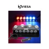 S6 Çakar Lamba Mavi-Kırmızı– 12V Uyumlu, Yüksek Işık Gücü, Acil Uyarı ve İkaz Lambası