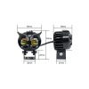 2.5 Inç Motosiklet Far Led Spot Beyaz Sarı Sürüş Lambası Iki Renk Baykuş Farlar 12v-20v