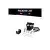 2.5 Inç Motosiklet Far Led Spot Beyaz Sarı Sürüş Lambası Iki Renk Baykuş Farlar 12v-20v