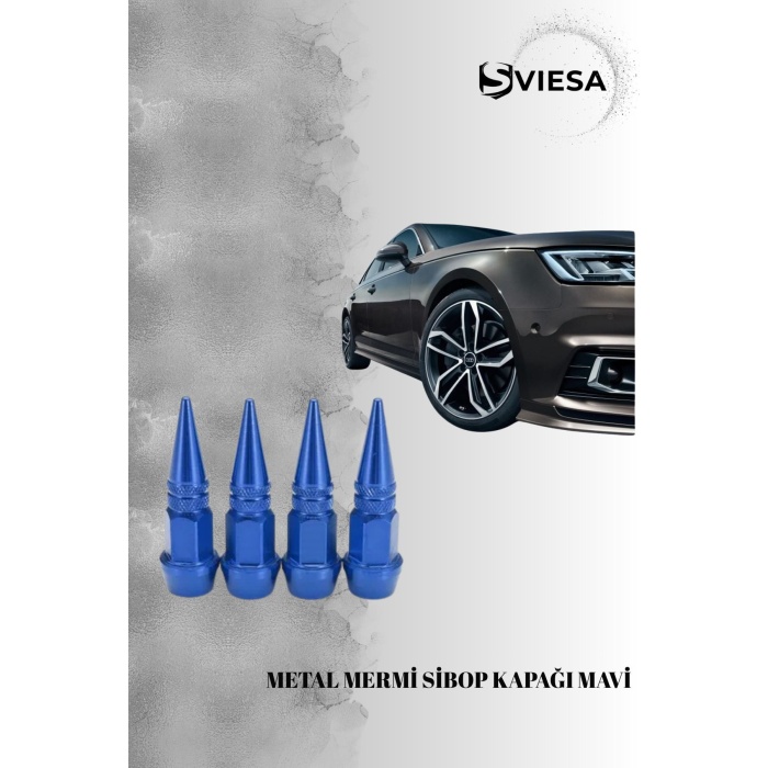 Metal Sivri Sibop Kapağı 4lü