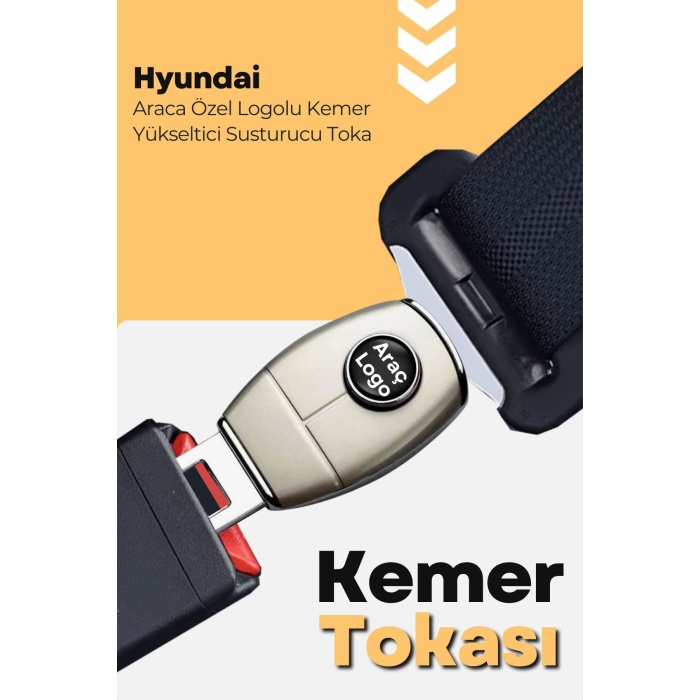 Araca Özel Logolu Yükseltme Aparatı