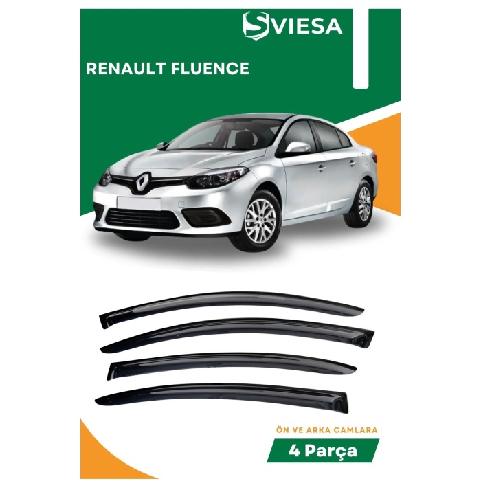 Renault Fluence Uyumlu Batman Yarasa Ayna Kapağı + Cam Rüzgarlığı
