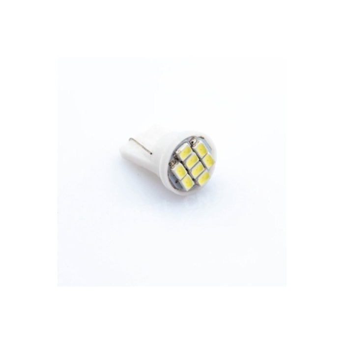 2 Adet T10 Dipsiz W5w 8 Ledli Beyaz Park Tavan Plaka Ampülü