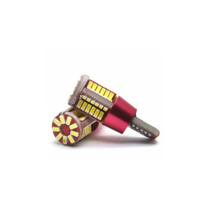 T10 5w Beyaz 54 Ledli Araba Oto Işık Iç Lamba,park,plaka Led Ampul Araç Aydınlatma