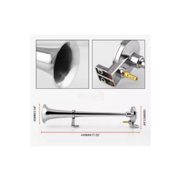 Marin Yat Gemi Havalı Korna Kendinden Motorlu 12 Volt ARSVİSİON
