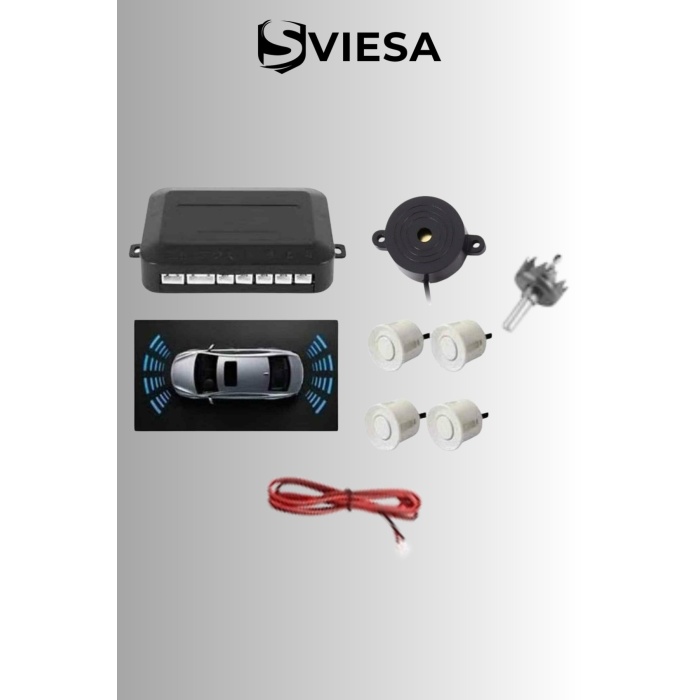 Sesli Park Sensörü Beyaz 18mm