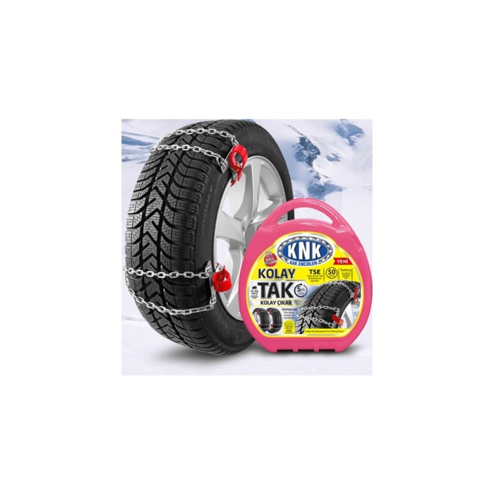 Kar Zinciri Kolay Tak Çıkar Tüm Binek Suv Hafif Ticari Araçlara Uyumlu