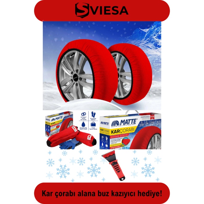 Kar Çorabı - Active Series M Beden Matte