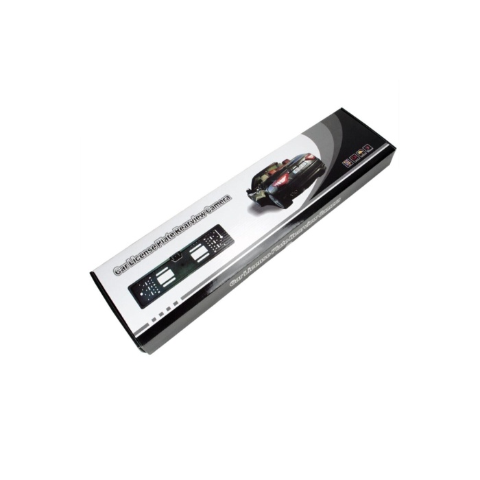 Plakalık Geri Görüş Kamerası Gece Görüş 4 Ledli Klavuz Çizgili 47905 Ens23