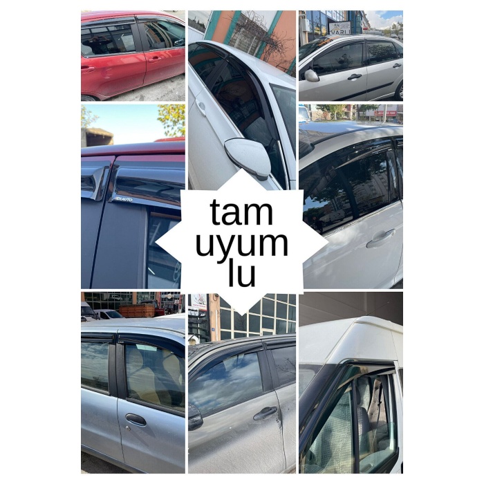 Fiat Doblo 2 Cam Rüzgarlığı 4lü Takım Rzg-114