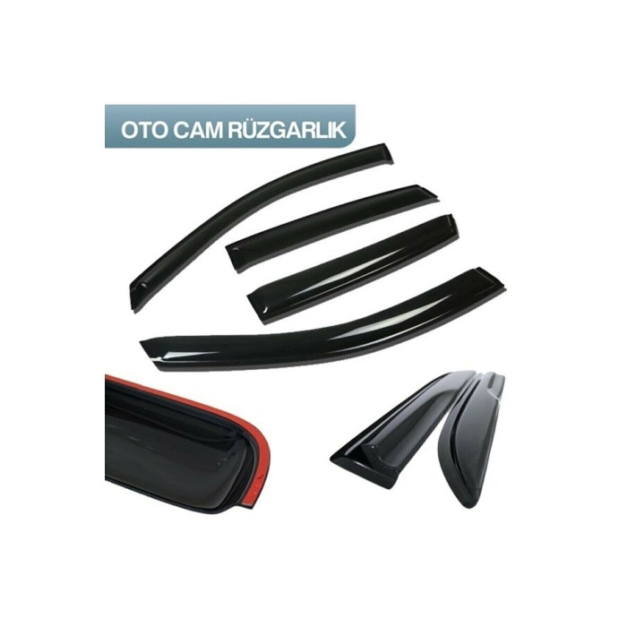 Fiat Doblo 2 Cam Rüzgarlığı 4lü Takım Rzg-114