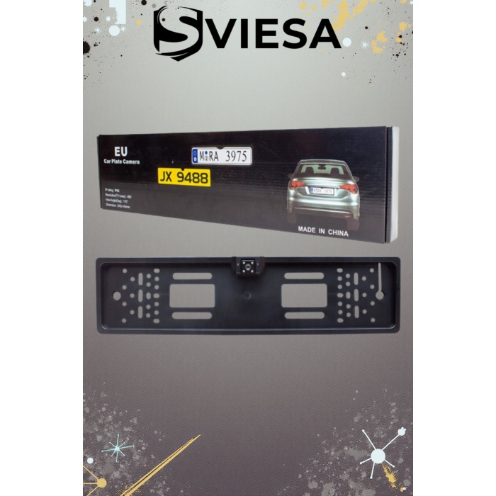 Gece Görüş Kameralı Plaka Altlık Universal Plakalık Kamera