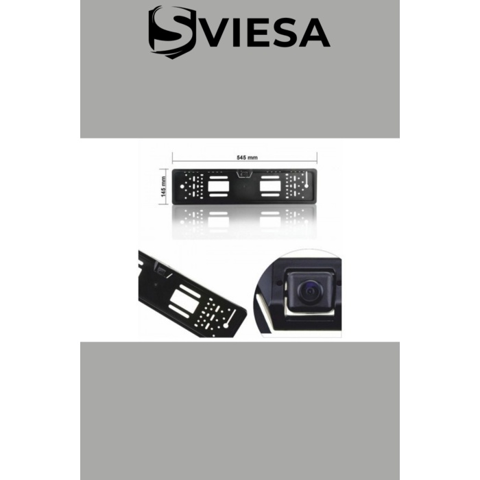 Gece Görüş Kameralı Plaka Altlık Universal Plakalık Kamera