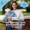 Uni Baby Hassas Dokunuş 3lü 156 Yaprak Islak Mendil