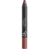 Golden Rose Matte Lipstick Crayon-18 Capuccuno-mat Kalem Ruj