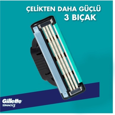 Gillette Mach3 Yedek Tıraş Bıçağı 2li
