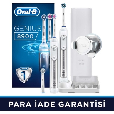 Oral-b Genius 8900 2li Avantaj Paketi Şarj Edilebilir Diş Fırçası