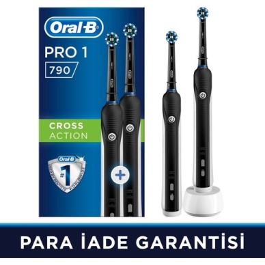 Oral-b Pro 790 Şarj Edilebilir Diş Fırçası 2li  Paketi