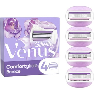 Gillette Venus Comfort Glide Breeze 4 Adet Yedek Başlık