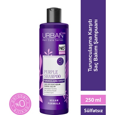 Urban Care Turunculaşma Karşıtı Sülfatsız Mor Saç Bakım Şampuanı 250 Ml