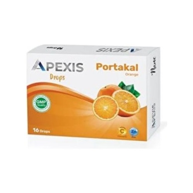 Apexis Drops Portakal Aromalı