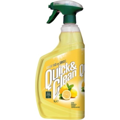 Eyüp Sabri Tuncer Quıck & Clean Çok Amaçlı Yüzey Temizleyici Limon Yağlı 1 Lt