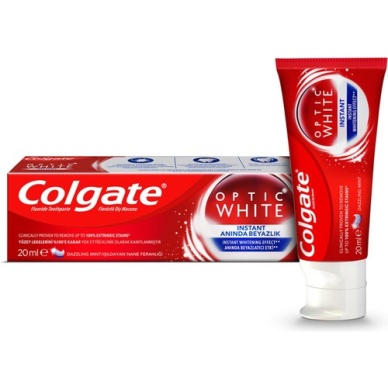 Colgate Optic White Aninda Beyazlik Diş Macunu 20 Ml