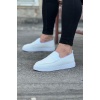 WG061 Beyaz Triko Babet Erkek Casual Ayakkabı